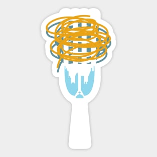 Italy Spaghetti Sticker